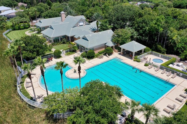 65 Heron Dr, Palm Coast, FL 32137 - birds eye view of property