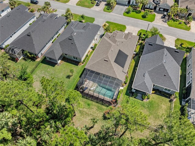 816 Creekwood Dr, Ormond Beach, FL 32174 - birds eye view of property with a residential view