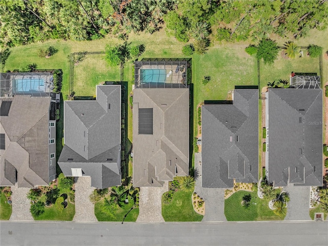816 Creekwood Dr, Ormond Beach, FL 32174 - birds eye view of property with a residential view