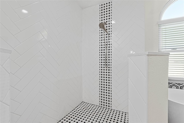 65 Esperanto Dr, Palm Coast, FL 32164 - full bathroom with a tile shower
