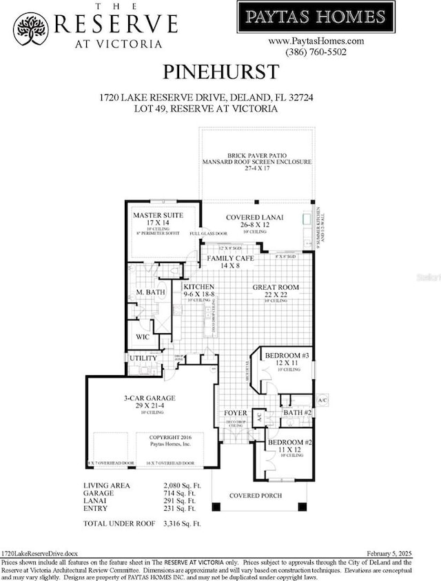 view of layout