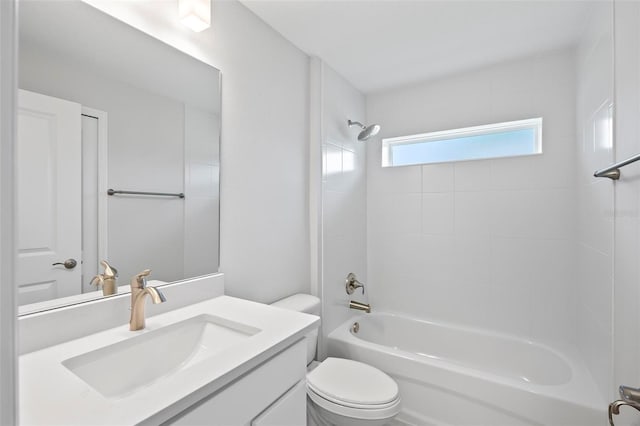 55 Ryan Dr, Palm Coast, FL 32164 - full bath featuring toilet, tub / shower combination, and vanity