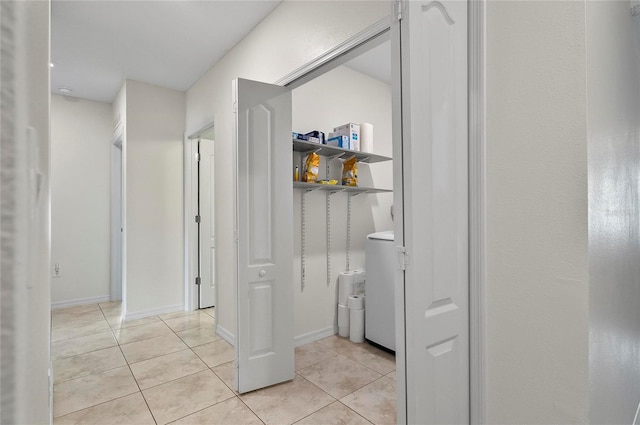 47 Raleigh Dr, Palm Coast, FL 32164 - hallway with light tile patterned floors