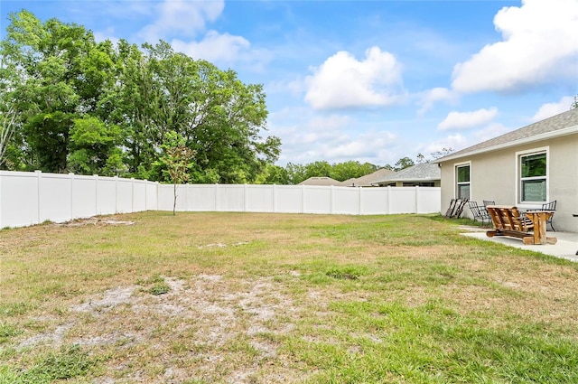 47 Raleigh Dr, Palm Coast, FL 32164 - view of yard with fence