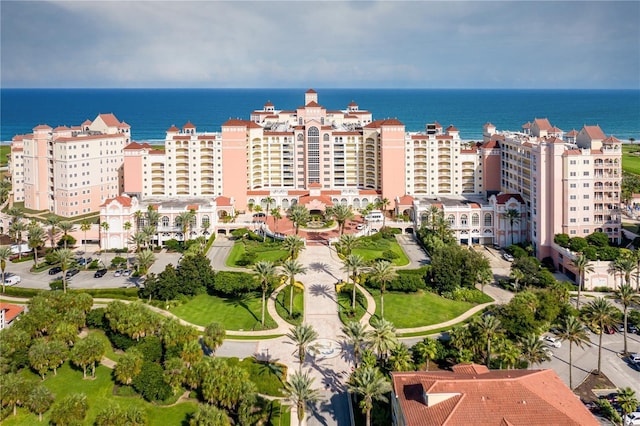 200 Ocean Crest Dr Unit 726, Palm Coast, FL 32137 - drone / aerial view of a nearby body of water and apartment complex