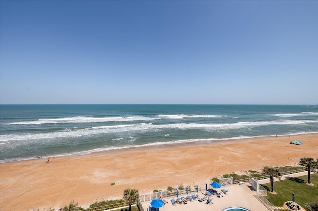 1155 Ocean Shore Blvd Unit 702, Ormond Beach, FL 32176 - view of water feature with a beach view