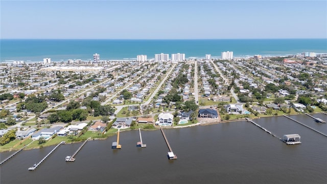 1155 Ocean Shore Blvd Unit 702, Ormond Beach, FL 32176 - aerial view with a water view