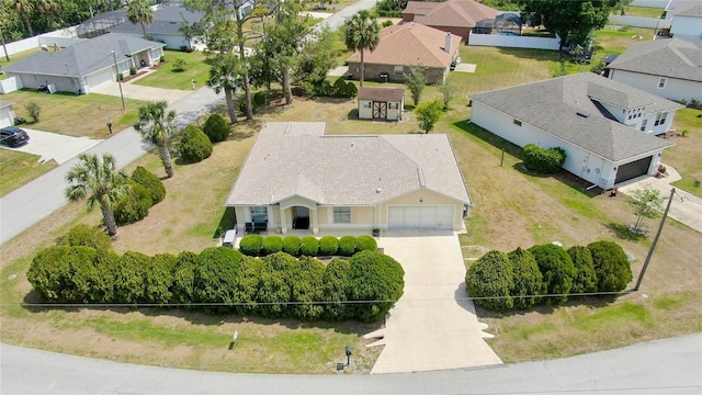 9 Pittman Dr, Palm Coast, FL 32164 - birds eye view of property featuring a residential view
