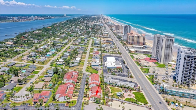 200 Florida Shores Blvd, Daytona Beach, FL 32118 - drone / aerial view with a water view and a view of city