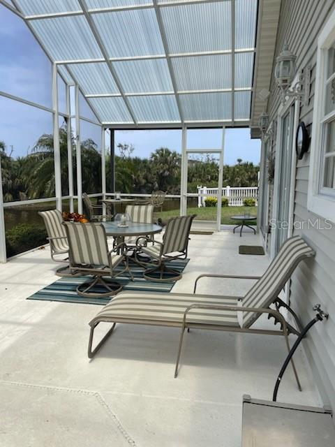 5 Nantucket Dr, Palm Coast, FL 32137 - view of patio with outdoor dining space