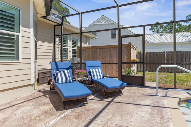 28 Cinnamon Grove Ln, Palm Coast, FL 32137 - view of patio featuring a fenced backyard