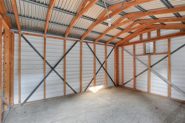 view of storage