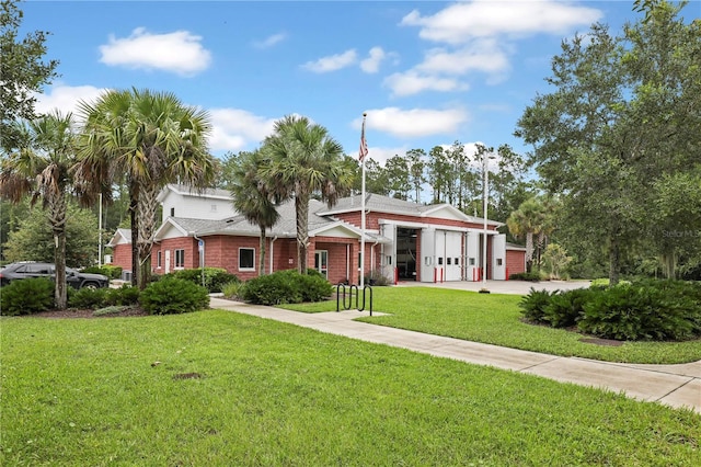 45 King Palm Ct, Ponte Vedra, FL 32081 - view of front of property featuring a front lawn and brick siding