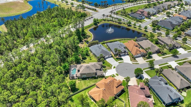 45 King Palm Ct, Ponte Vedra, FL 32081 - aerial overview of property's location featuring a nearby body of water and nearby suburban area