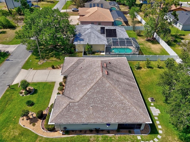 drone / aerial view