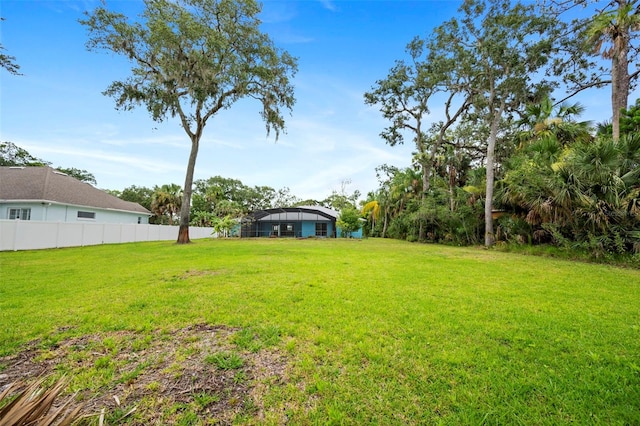 1501 Lambert Ave, Flagler Beach, FL 32136 - view of yard