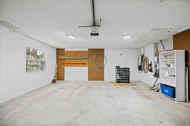 1501 Lambert Ave, Flagler Beach, FL 32136 - garage with a garage door opener and a central vacuum unit