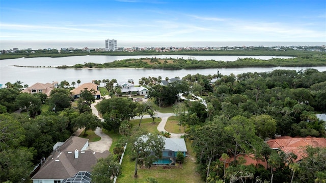 1501 Lambert Ave, Flagler Beach, FL 32136 - drone / aerial view of a nearby body of water