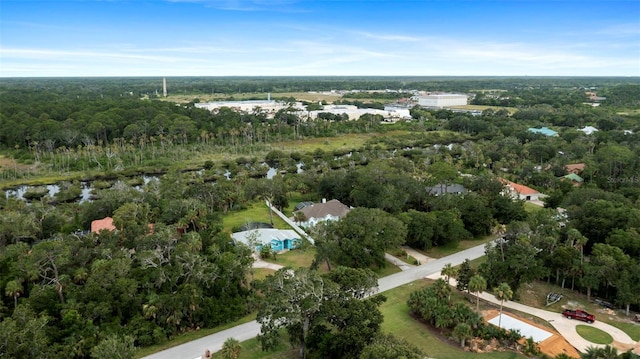 1501 Lambert Ave, Flagler Beach, FL 32136 - view of property location with a heavily wooded area