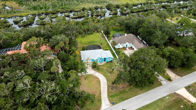 1501 Lambert Ave, Flagler Beach, FL 32136 - aerial overview of property's location featuring a nearby body of water