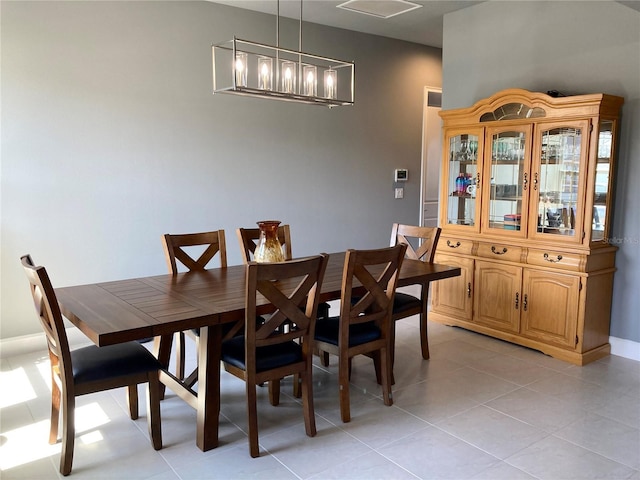 382 Aquamarine Way, Daytona Beach, FL 32124 - dining area with light tile patterned floors