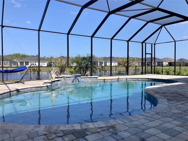 382 Aquamarine Way, Daytona Beach, FL 32124 - view of swimming pool with fence, a residential view, and a fenced in pool