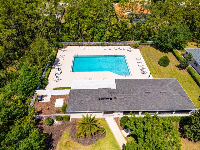 125 Raintree Cir, Palm Coast, FL 32164 - bird's eye view