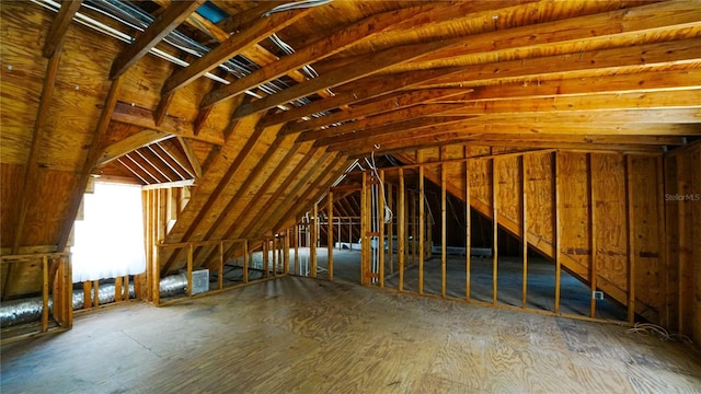 689 16th St, Saint Augustine, FL 32080 - view of unfinished attic