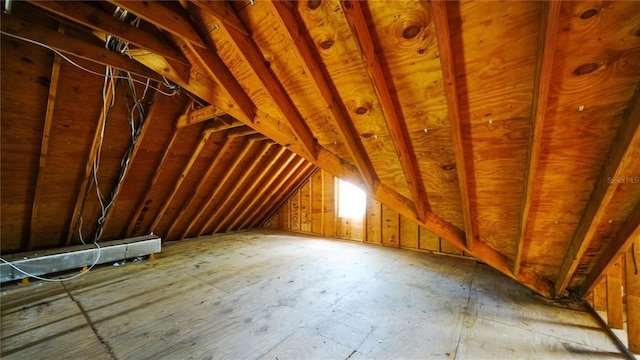 689 16th St, Saint Augustine, FL 32080 - view of unfinished attic