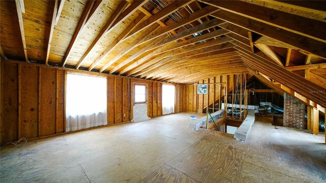 689 16th St, Saint Augustine, FL 32080 - view of unfinished attic
