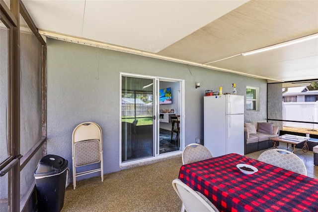 13 Belleaire Dr, Palm Coast, FL 32137 - view of patio with an outdoor living space