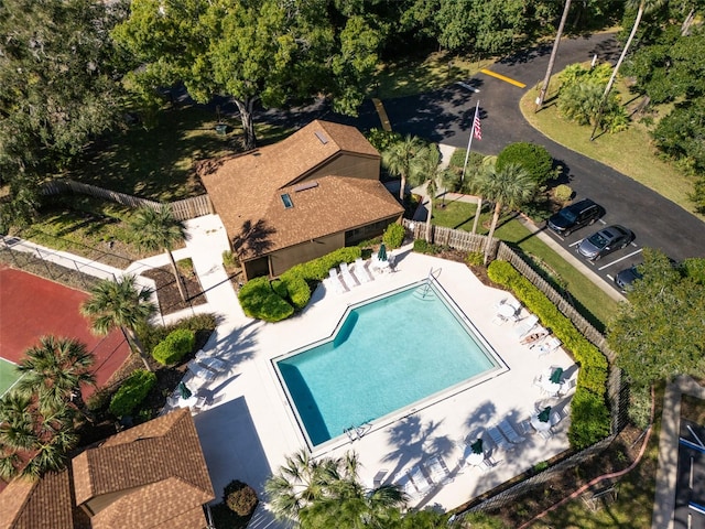 aerial view