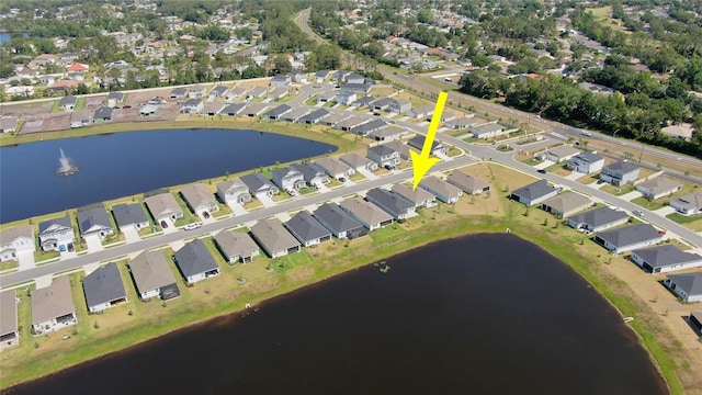 7 Windsor Ter, Palm Coast, FL 32164 - birds eye view of property with a water view and a residential view