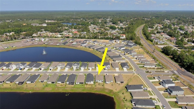 7 Windsor Ter, Palm Coast, FL 32164 - drone / aerial view featuring a water view and a residential view