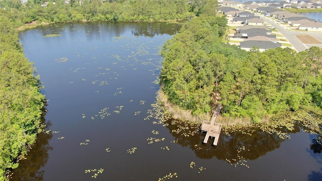 7 Windsor Ter, Palm Coast, FL 32164 - drone / aerial view with a water view, a residential view, and a wooded view