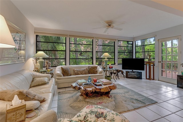 15 Morning Dew Trl, Ormond Beach, FL 32174 - sunroom featuring tile patterned floors