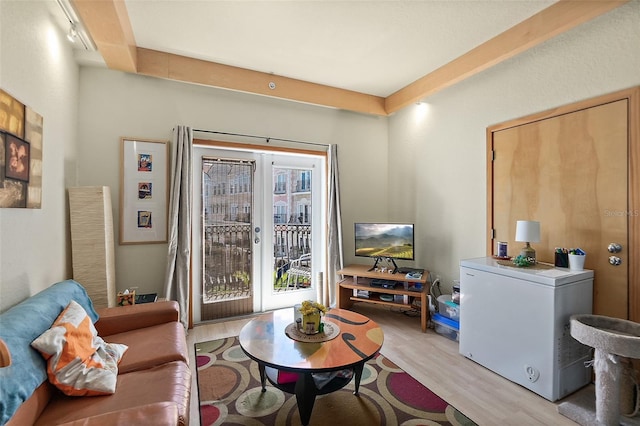 101 Palm Harbor Pkwy Unit A303, Palm Coast, FL 32137 - living room with light wood finished floors
