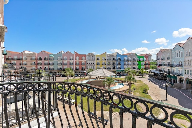 101 Palm Harbor Pkwy Unit A303, Palm Coast, FL 32137 - balcony featuring a residential view