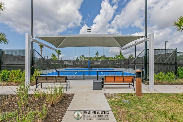106 Key Grass Ct, Saint Johns, FL 32259 - view of pool with fence and a tennis court