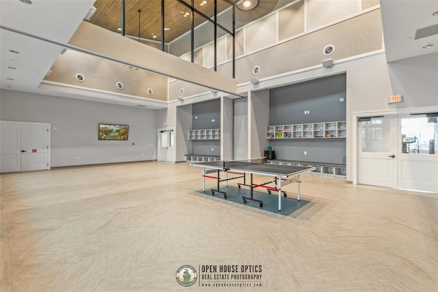 106 Key Grass Ct, Saint Johns, FL 32259 - rec room with a high ceiling