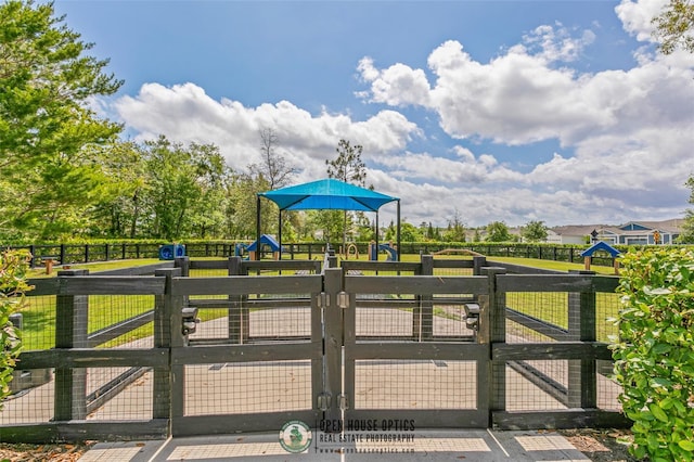 106 Key Grass Ct, Saint Johns, FL 32259 - view of gate featuring fence