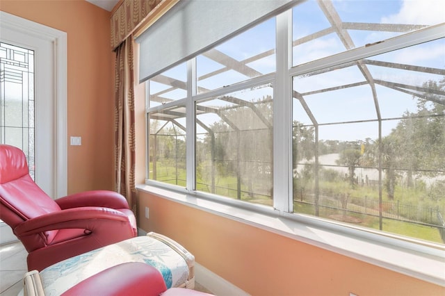 114 Emerald Lake Dr, Palm Coast, FL 32137 - living area with baseboards