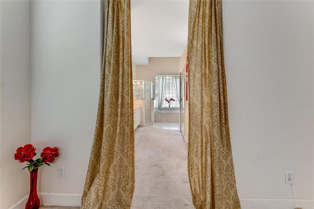 69 Coquina Ridge Way, Ormond Beach, FL 32174 - hall featuring carpet