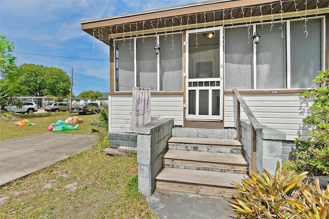 view of property entrance