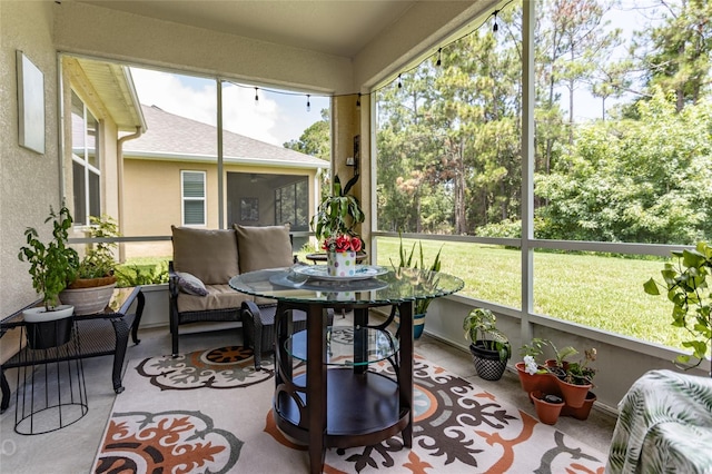 35 Park Place Cir, Palm Coast, FL 32164 - sunroom with a wealth of natural light and an outdoor hangout area