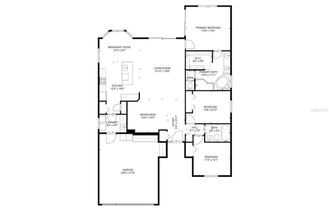 6 Crossleaf Ct E, Palm Coast, FL 32137 - property floor plan