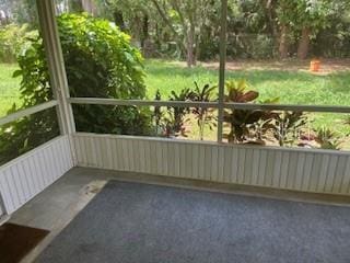 39 Bird Of Paradise Dr, Palm Coast, FL 32137 - view of unfurnished sunroom