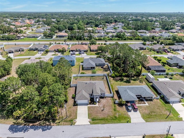 birds eye view of property featuring a residential view