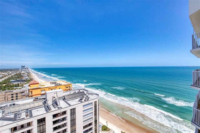 2937 S Atlantic Ave Unit 2001, Daytona Beach, FL 32118 - view of water feature with a beach view