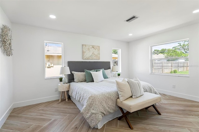 104 Foxhall Ln, Palm Coast, FL 32137 - bedroom with baseboards and recessed lighting